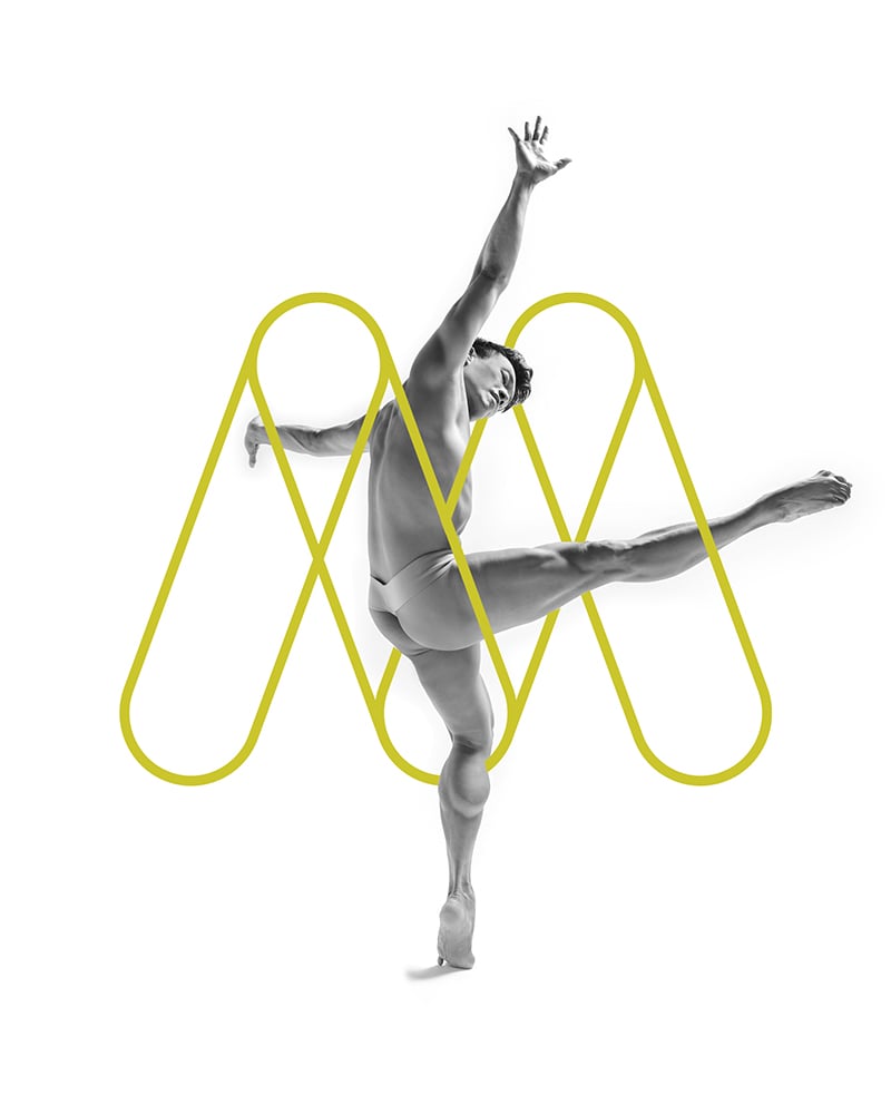 John Lam dancing in an M